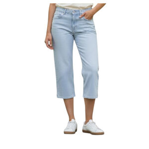 Ralph Lauren Jeans Co. Women's Capri Denim Pants Size 14 Waist 34" Inseam 22.5"